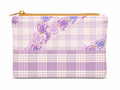 Purple Crown Flower Small Pouch