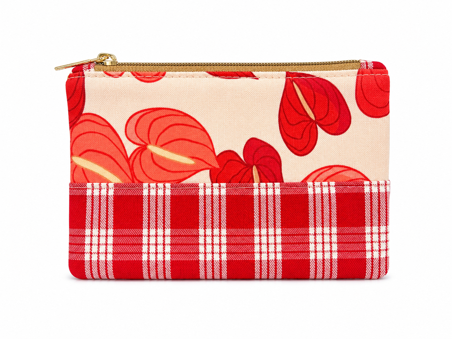 Red Anthurium Small Pouch